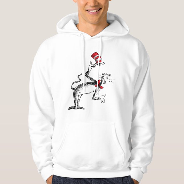 Cat in the Hat Takes A Bow Hoodie (Front)