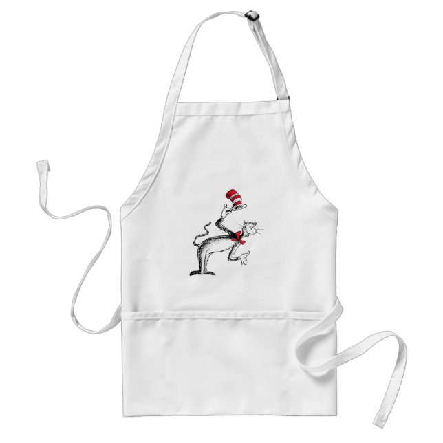Cat in the Hat Takes A Bow Standard Apron (Front)