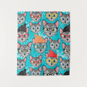 Cat in the hat tapestry