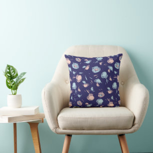 Cat In The Hat   The Fish Pattern Cushion