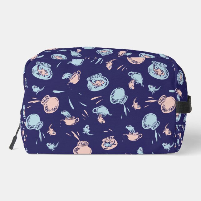Cat In The Hat | The Fish Pattern Dopp Kit (Back)