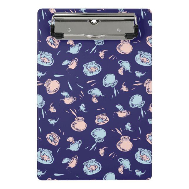 Cat In The Hat | The Fish Pattern Mini Clipboard (Front)