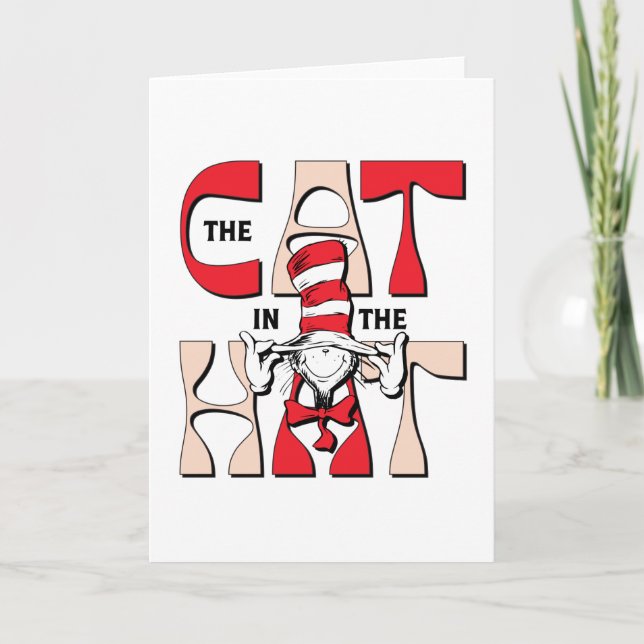 Cat In the Hat | The Silly Cat In The Hat Card (Front)