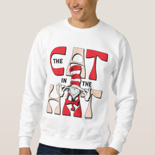 Cat In the Hat   The Silly Cat In The Hat Sweatshirt