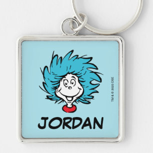 Cat in the Hat   Thing 1 Thing 2 - Custom Thing Key Ring