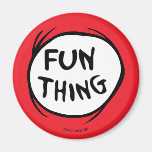 Cat in the Hat   Thing 1 Thing 2 - Fun Thing Magnet