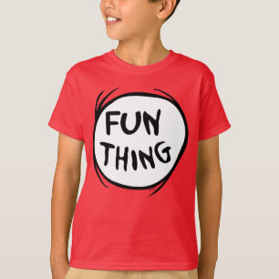 Cat in the Hat   Thing 1 Thing 2 - Fun Thing T-Shirt