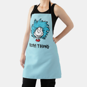 Cat in the Hat   Thing 1 Thing 2 - Mom Thing Apron