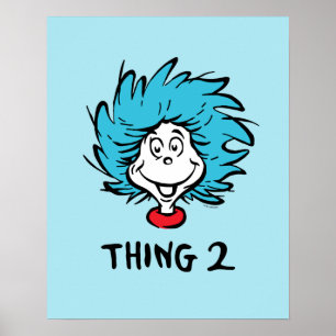 Cat in the Hat   Thing 1 Thing 2 - Thing 2 Poster