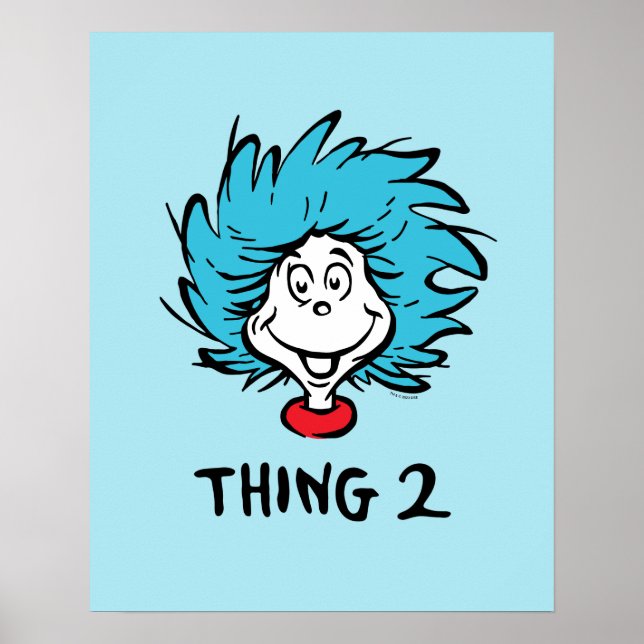 Cat in the Hat | Thing 1 Thing 2 - Thing 2 Poster (Front)