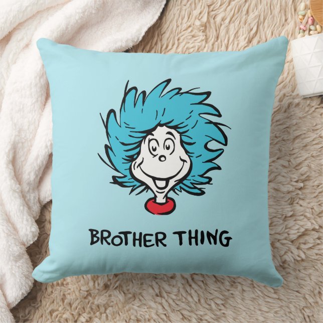 Cat in the Hat Thing One Thing Two Brother Thing Cushion (Blanket)