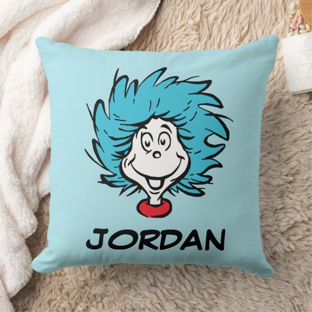 Cat in the Hat Thing One Thing Two - Custom Thing Cushion (Blanket)