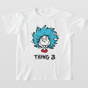 Cat in the Hat Thing One Thing Two - Custom Thing T-Shirt
