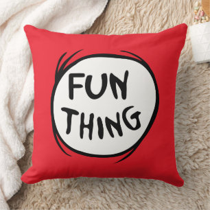 Cat in the Hat   Thing One Thing Two - Fun Thing Cushion