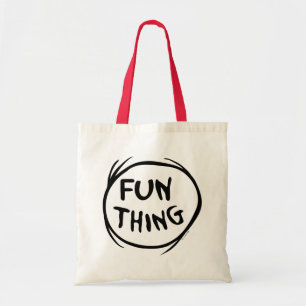 Cat in the Hat   Thing One Thing Two - Fun Thing Tote Bag