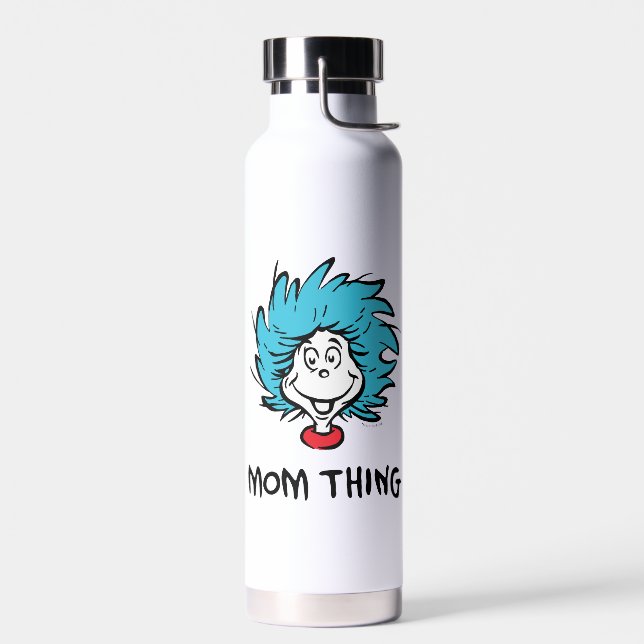 Cat in the Hat | Thing One Thing Two - Mum Thing Water Bottle (Left)