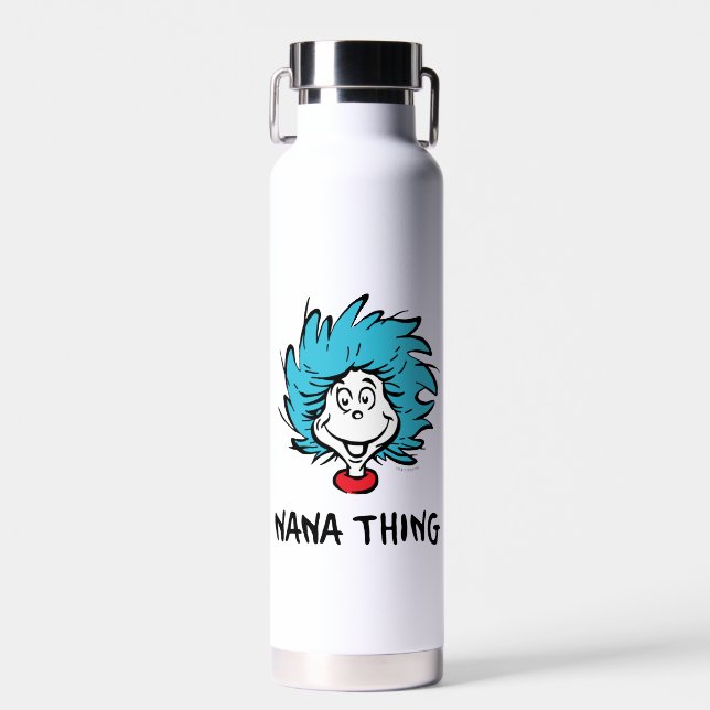 Cat in the Hat | Thing One Thing Two - Nana Thing Water Bottle (Front)