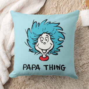 Cat in the Hat Thing One Thing Two - Papa Thing Cushion