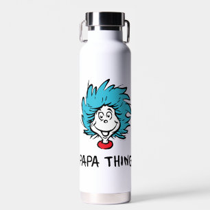 Cat in the Hat   Thing One Thing Two - Papa Thing Water Bottle