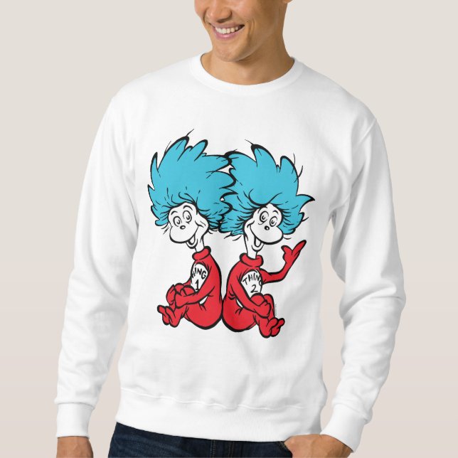 Cat in the Hat Thing One & Thing Two Sweatshirt (Front)