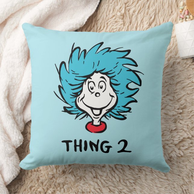 Cat in the Hat | Thing Two Cushion (Blanket)
