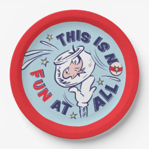 Cat In the Hat   This Is Not Fun At All Paper Plate
