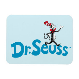 Cat in the Hat Vintage Logo Magnet