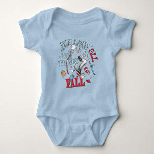 Cat In the Hat   We Saw All the Things Fall Baby Bodysuit