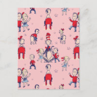 Cat In The Hat | With Kids Pattern