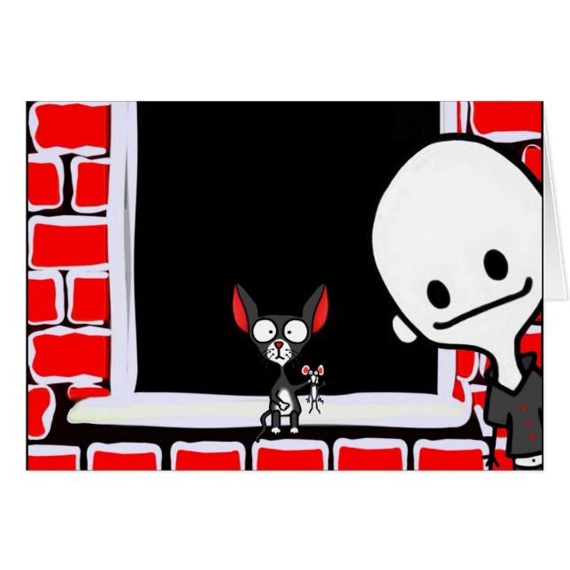 Cat in the Window (Front Horizontal)