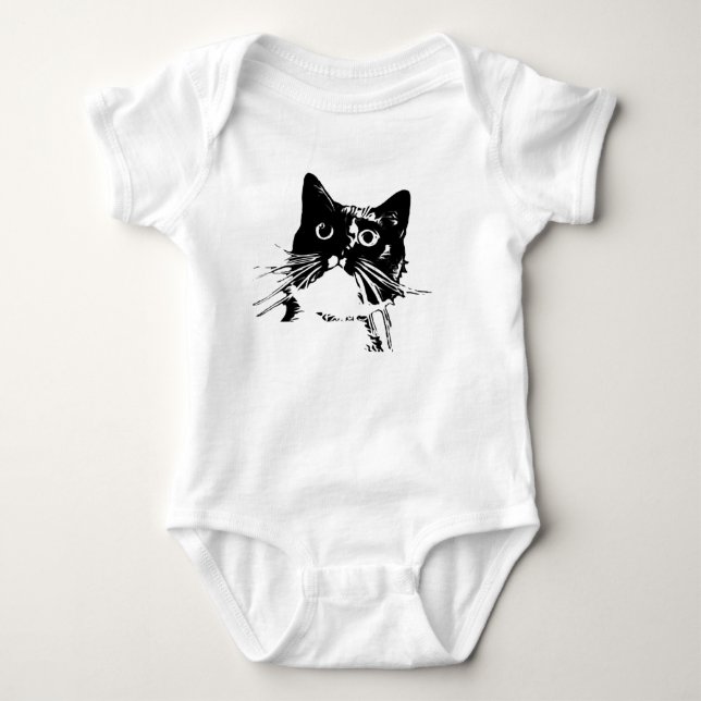 Cat Infant Creeper (Front)