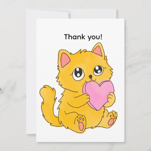 cat invitation (Front)