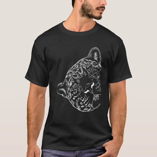 Cat Jaguar T-Shirt (Front)