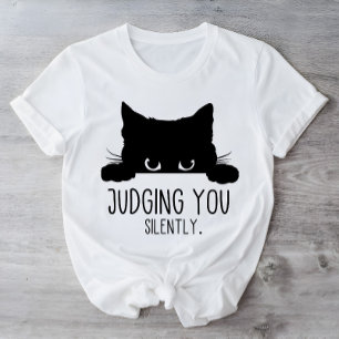 Cat Judging You Silently T-Shirt