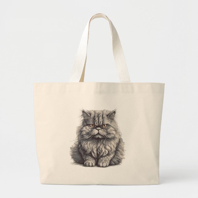 Cat Jumbo Tote (Front)