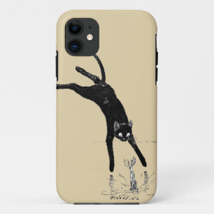 Cat Jumping into the Pond, Alexandre Steinlen Case-Mate iPhone Case