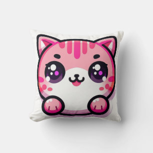 cat kawaii cushion