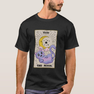 Cat Kawaii Cute Tarot Pastel Goth Gothic Occult Ha T-Shirt