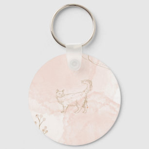 cat keychain