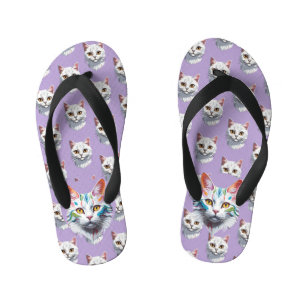 Cat Kid's Jandals