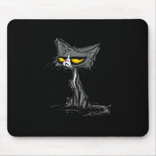 Cat Kitten Did I Roll My Eyes Out Loud Funny Sarca Mouse Pad