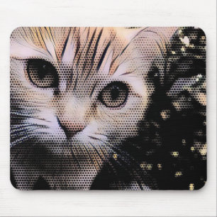 Cat, Kitten, Gustaf Mouse Pad
