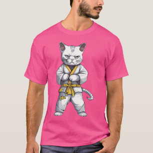 Cat Kitten Kitty Karate Taekwondo Kickboxing T-Shirt