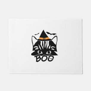 Cat Kitten Kitty Novelty Funny Halloween Spooky bo Doormat