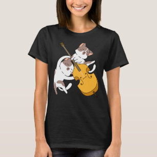 Cat Kitten Playing Cello Cat  Cello Player Cellist T-Shirt