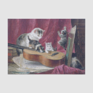 Cat & Kittens • Henriette Ronner-Knip (1821-1909) Tissue Paper