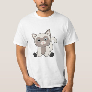 Cat Kitty Fur Nose Cute Animals Kids T-Shirt