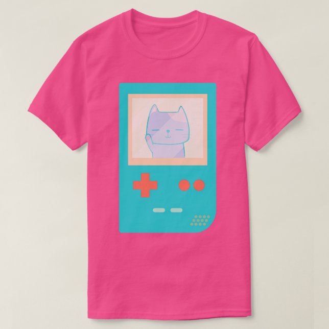 Cat Kitty Pastel  Inspired Super Kawaii Cat Lover T-Shirt (Design Front)