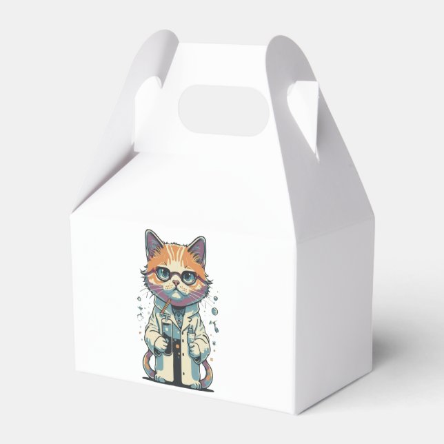 Cat Lab Focused Favour Box (Front Side)
