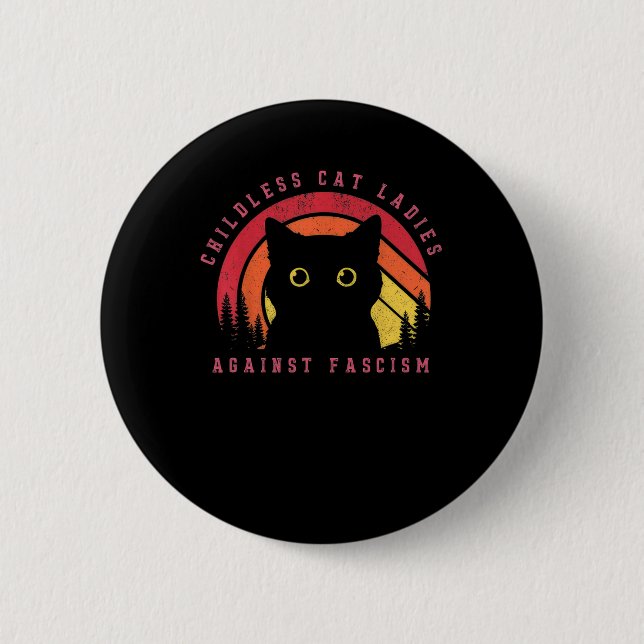 Cat Ladies 1  6 Cm Round Badge (Front)